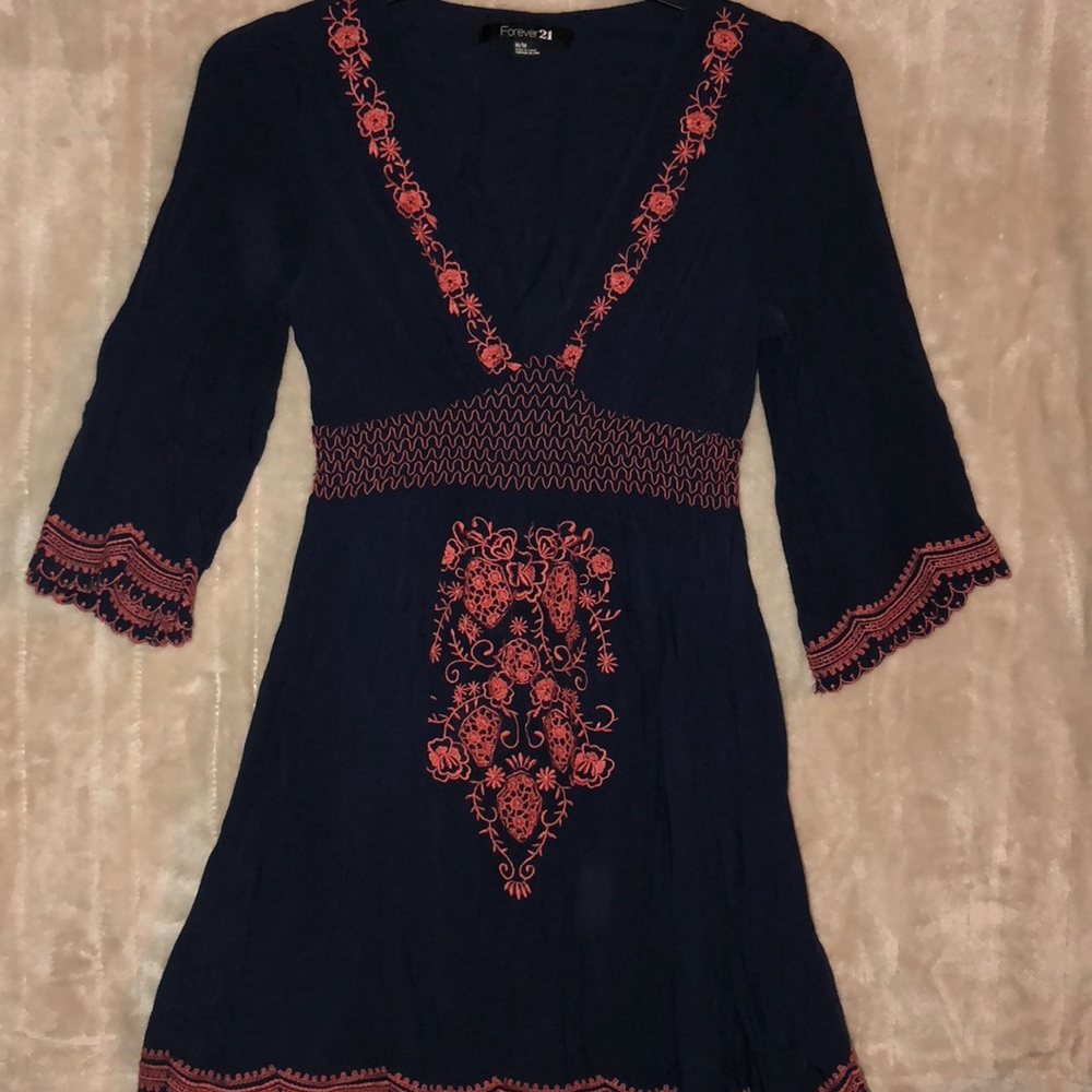 Navy Blue Dress